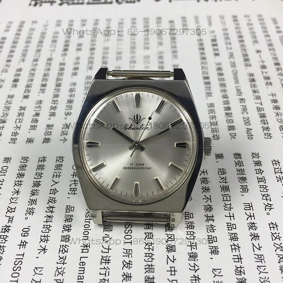 Original stock, Chunlan brand all-steel strip manual mechanical watch, diameter 36mm, free strap.
Original stock, Chunlan brand all-steel strip manual mechanical watch, diameter 36mm, free strap.