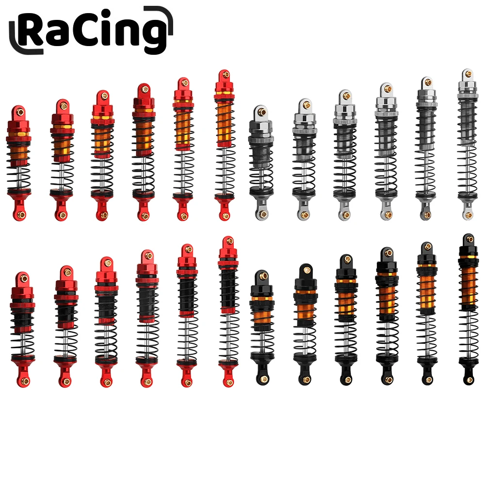 4pcs 70mm 80mm 90mm 100mm 110mm 120mm Shock Absorber Damper for 1/10 RC Crawler Car Axial SCX10 III AXI03007 RBX10 GEN8 D90 TRX4
4pcs 70mm 80mm 90mm 100mm 110mm 120mm Shock Absorber Damper for 1/10 RC Crawler Car Axial SCX10 III AXI03007 RBX10 GEN8 D90 TRX4