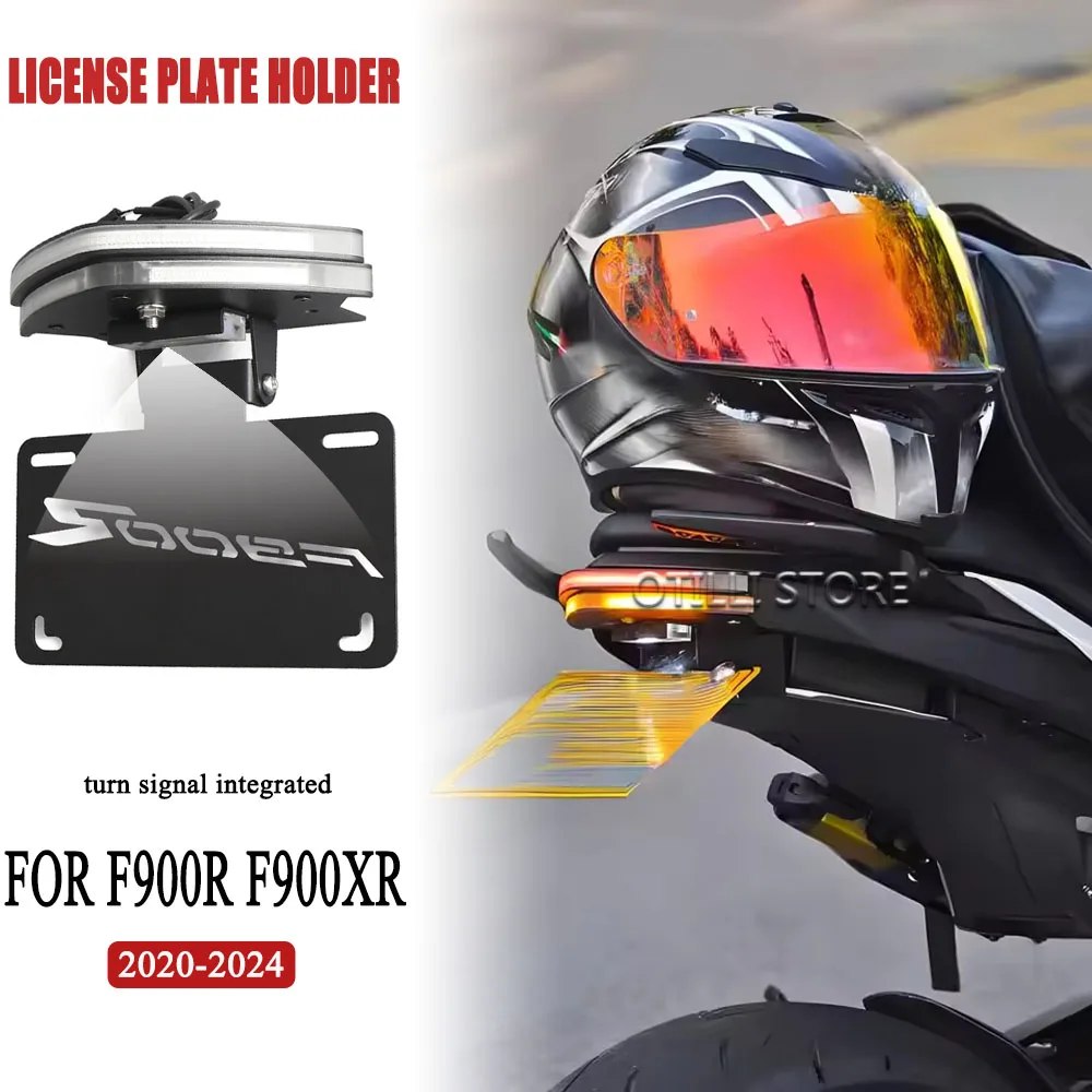 License Plate Holder For Motorcycle Accessories Tail Bracket LED Brake Stop Light Fender Eliminator Bracket For BMW F900R F900XR 
License Plate Holder For Motorcycle Accessories Tail Bracket LED Brake Stop Light Fender Eliminator Bracket For BMW F900R F900XR