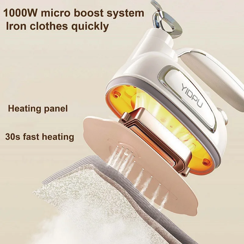 Ручной отпариватель для одежды, 1000 Вт, мини-портативный электрический утюг для сухой/влажной одежды, общежитие, 2 регулировки передач, большая паровая гладильная машина
Ручной отпариватель для одежды, 1000 Вт, мини-портативный электрический утюг для сухой/влажной одежды, общежитие, 2 регулировки передач, большая паровая гладильная машина