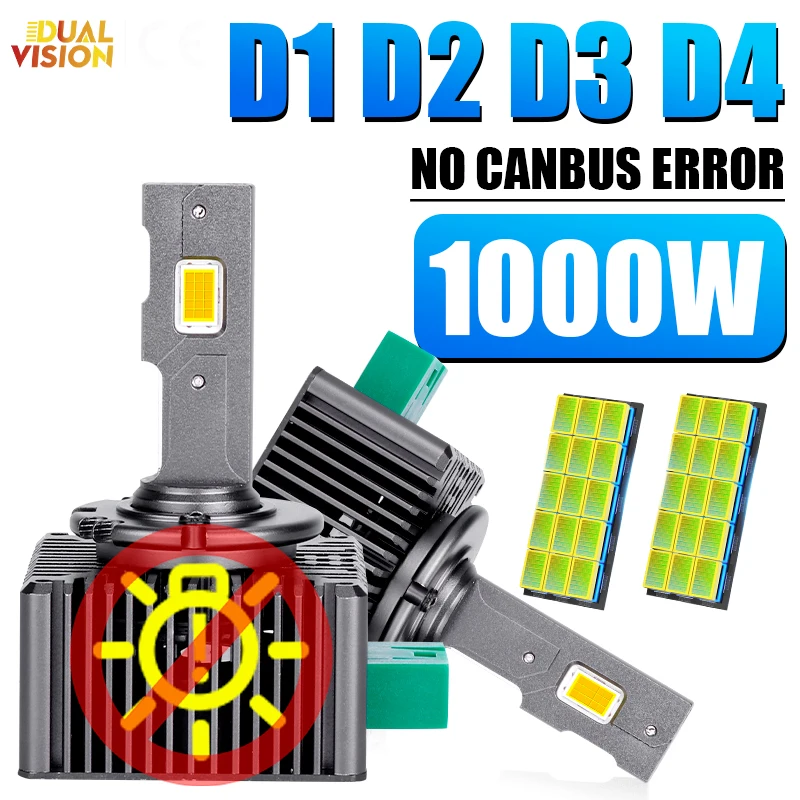 D1S D3S светодиодный фары Canbus 1000 Вт лм D2S D4S авто светильник двухсторонние CSP-чипы HID D1R D2R D3R D4R Xenon автомобиль светильник 12 в 24 В
D1S D3S светодиодный фары Canbus 1000 Вт лм D2S D4S авто светильник двухсторонние CSP-чипы HID D1R D2R D3R D4R Xenon автомобиль светильник 12 в 24 В