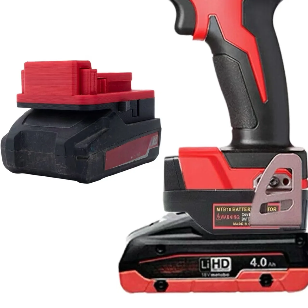 Adapter for Metabo 18V Li-ion Battery Convert To for Milwaukee 18V Power Tools
Adapter for Metabo 18V Li-ion Battery Convert To for Milwaukee 18V Power Tools