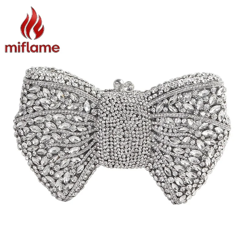 New Luxury Sparkly Crystal Rhinestone Bow Clutch Bag Elegant Evening Party Purse Handbag for Women Wedding Prom
New Luxury Sparkly Crystal Rhinestone Bow Clutch Bag Elegant Evening Party Purse Handbag for Women Wedding Prom