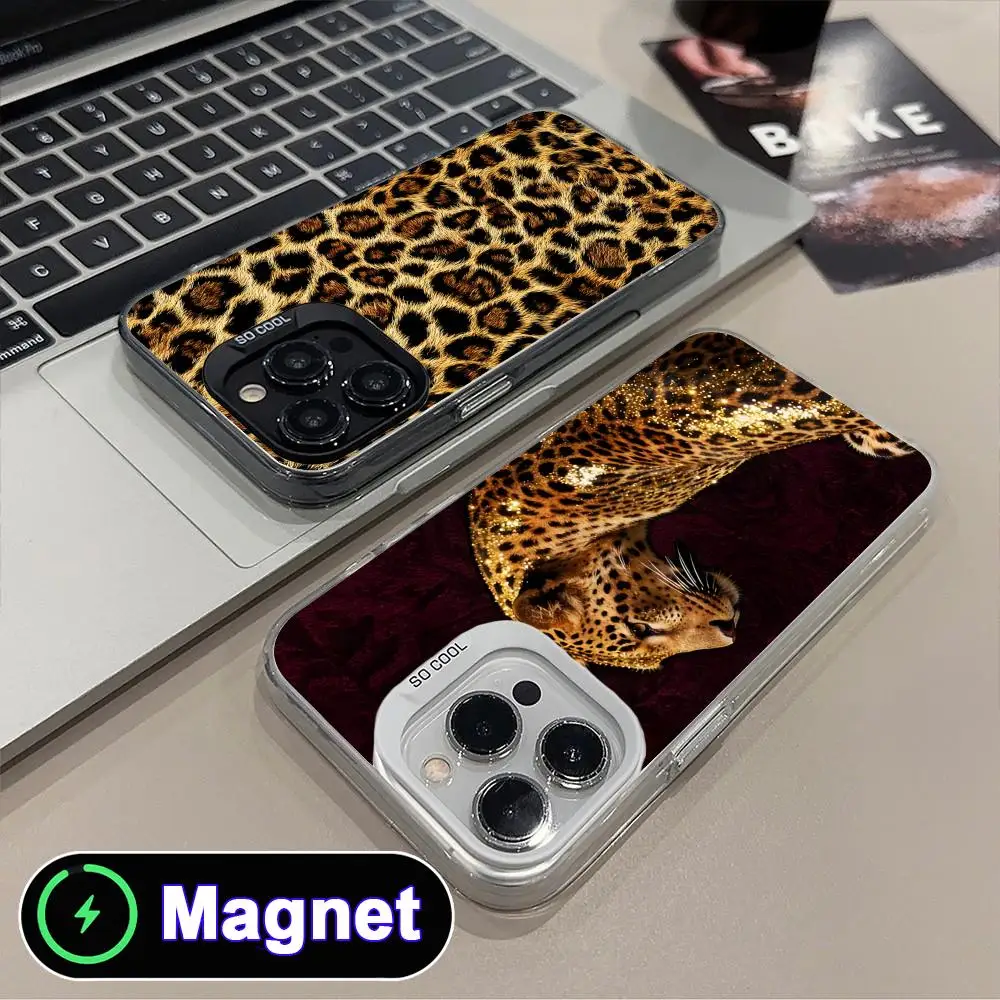 Classic Leopard Translucent MagSafe Mobile Phone Case for iPhone 17 16 15 14 13 12 11 Air Pro Max Plus Colorful Cover
Classic Leopard Translucent MagSafe Mobile Phone Case for iPhone 17 16 15 14 13 12 11 Air Pro Max Plus Colorful Cover