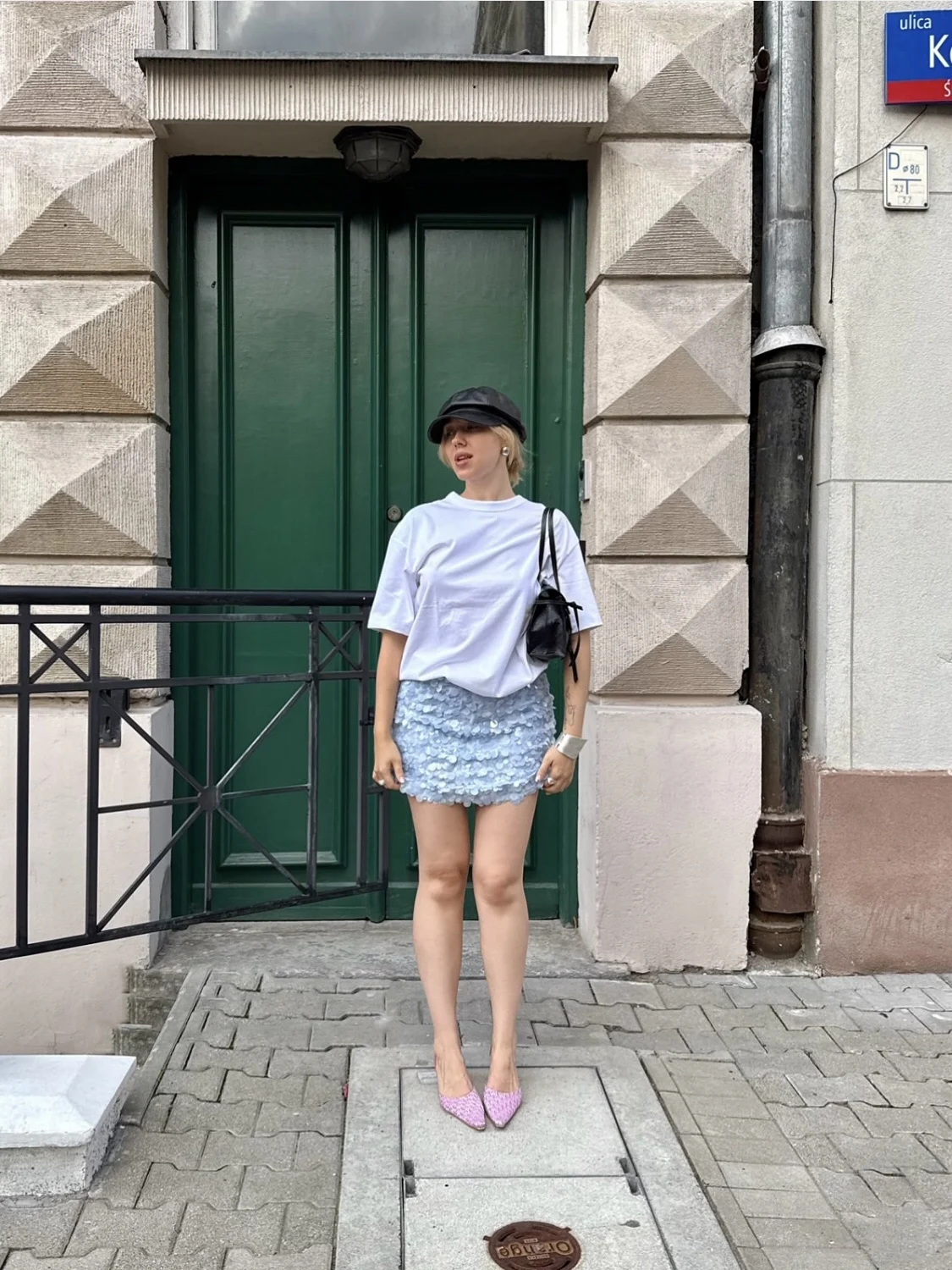 ZHAOLIN Light Blue Sequin Skirt Short High Waist A-Line French Style Women's Premium Atmosphere Sensation Citywalk Skirt
ZHAOLIN Light Blue Sequin Skirt Short High Waist A-Line French Style Women's Premium Atmosphere Sensation Citywalk Skirt
