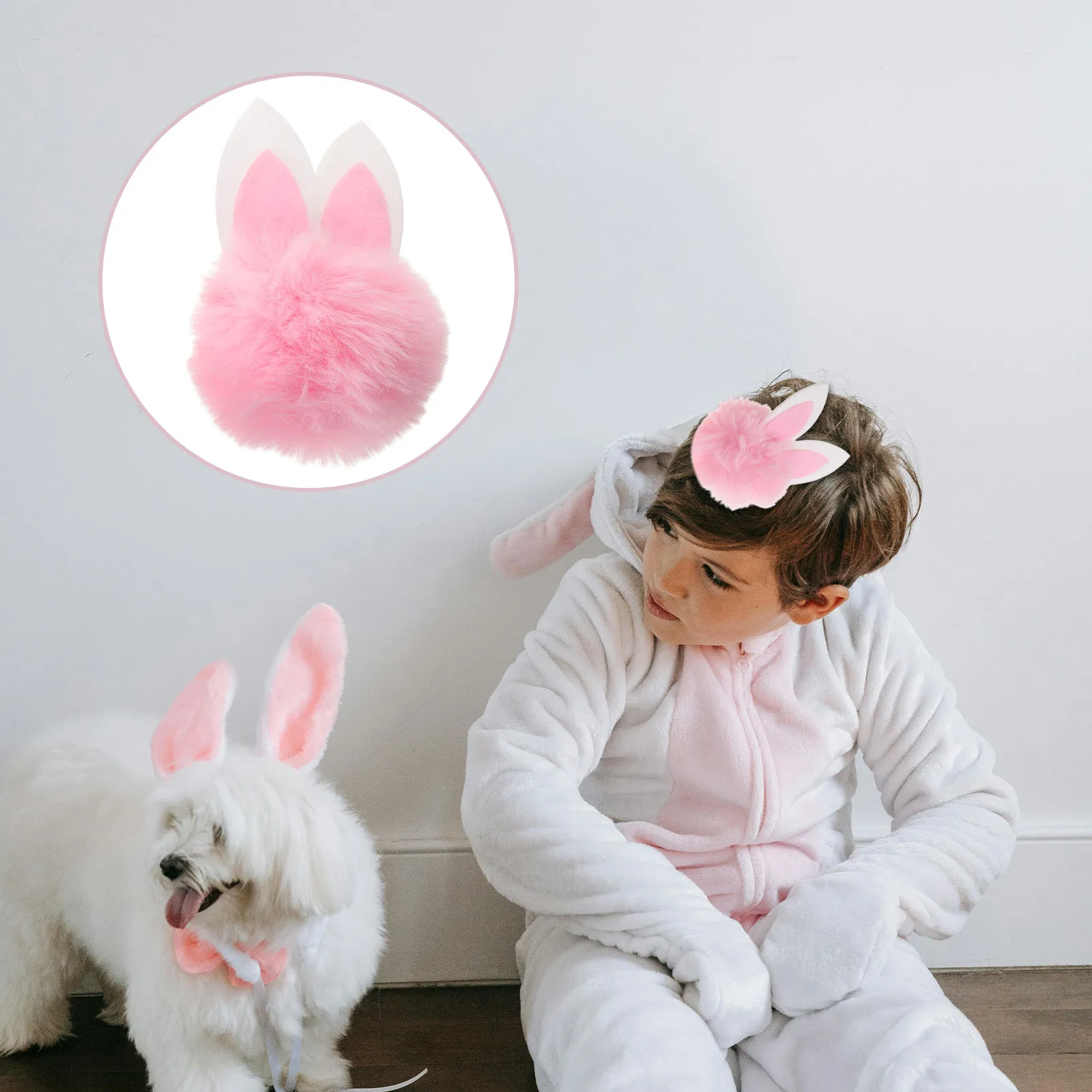 6Pcs Mini Soft Bunny Ear Pom Ball Hair Clip Making Easter Garland Accessory Party Home Spring Festival Decor Easter Decorations
6Pcs Mini Soft Bunny Ear Pom Ball Hair Clip Making Easter Garland Accessory Party Home Spring Festival Decor Easter Decorations