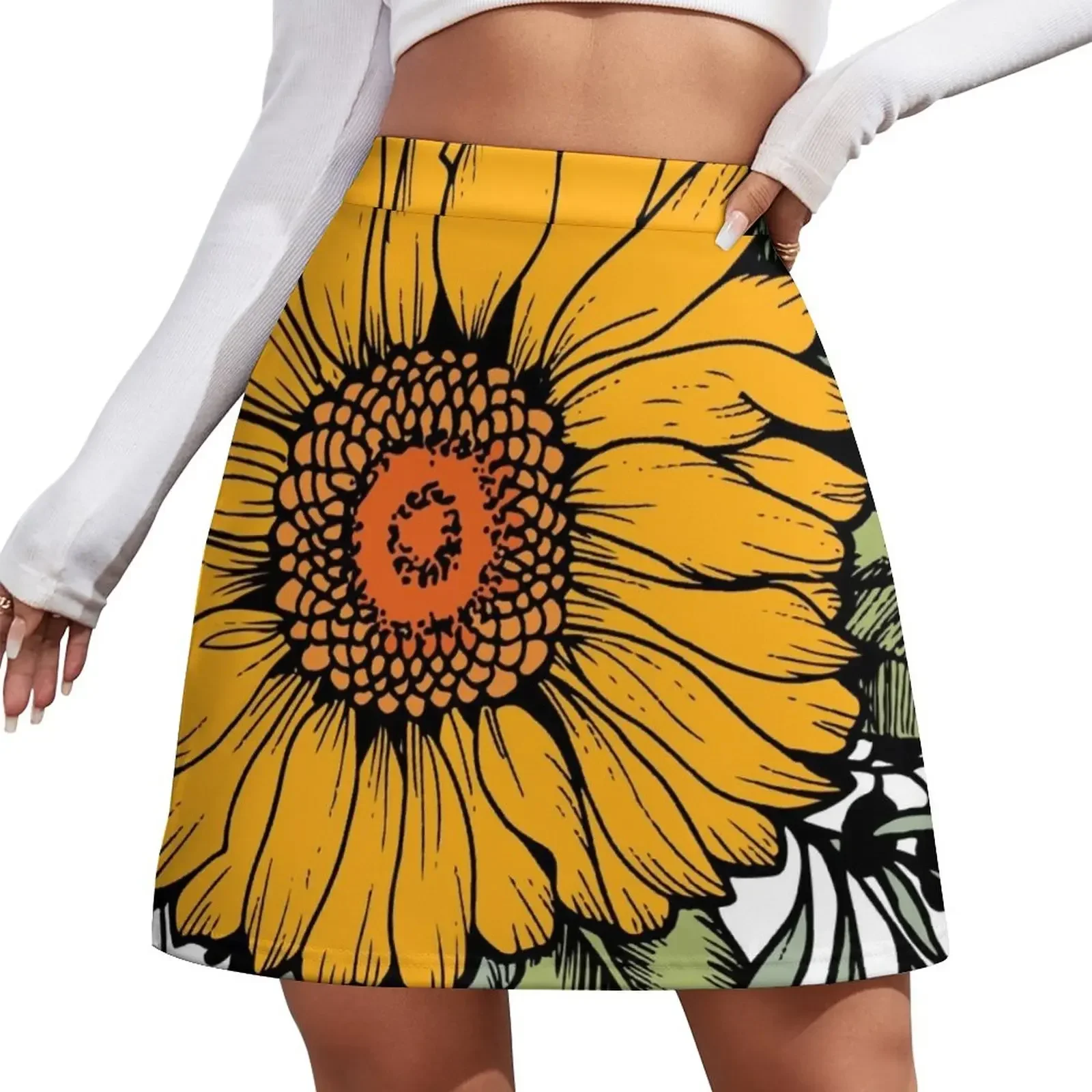 Sunflower Mini Skirt korean style skirt Skirt shorts skirts for womans kawaii
Sunflower Mini Skirt korean style skirt Skirt shorts skirts for womans kawaii