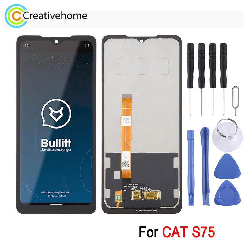 6.6-inch LCD Screen For CAT S75 Phone Display Touch Screen with Digitizer Full Assembly Repair Replacement Part
6.6-inch LCD Screen For CAT S75 Phone Display Touch Screen with Digitizer Full Assembly Repair Replacement Part