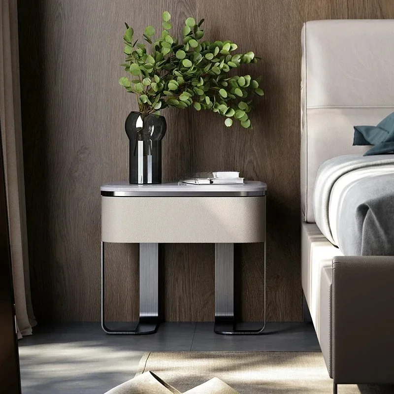 Bedside tables, natural marble, metal, storage, bedside tables
Bedside tables, natural marble, metal, storage, bedside tables