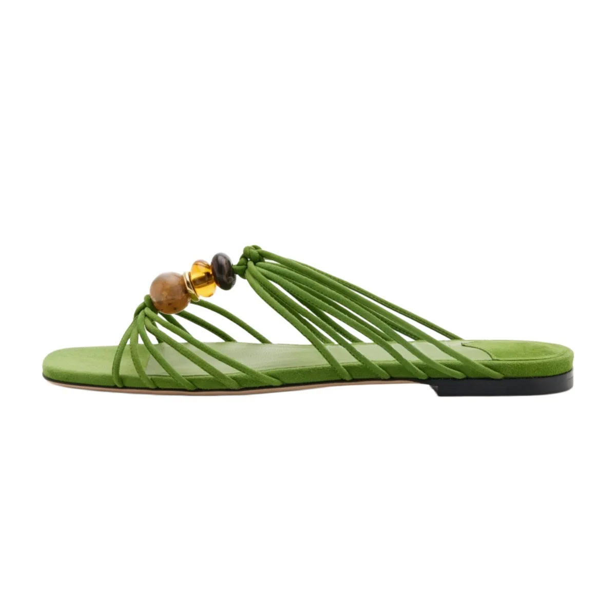 2026 Summer New Women's Suede Flats Beaded Slip On Square Toe Slingback Four Color Elegant Party Beach Flat Slippers
2026 Summer New Women's Suede Flats Beaded Slip On Square Toe Slingback Four Color Elegant Party Beach Flat Slippers