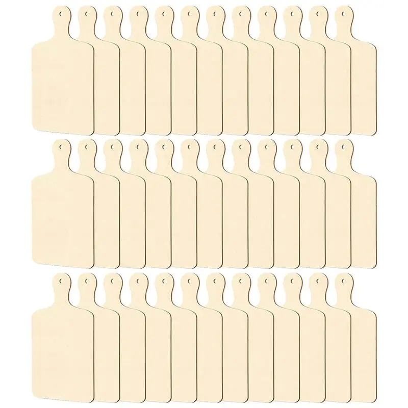 AC76-36 Pcs Wooden Mini Cutting Board With Handle Unfinished Wood Craft Mini Charcuterie Boards Paddle Blank Chopping Board
AC76-36 Pcs Wooden Mini Cutting Board With Handle Unfinished Wood Craft Mini Charcuterie Boards Paddle Blank Chopping Board