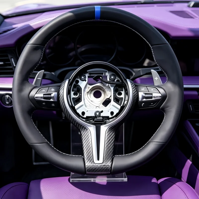 Customized Microfiber Leather Car Steering Wheel F30 E90 F70 E71 F32 X5 X6 F01 F07 F20 F11 F22 F25 Steering Wheel For BMW F10
Customized Microfiber Leather Car Steering Wheel F30 E90 F70 E71 F32 X5 X6 F01 F07 F20 F11 F22 F25 Steering Wheel For BMW F10