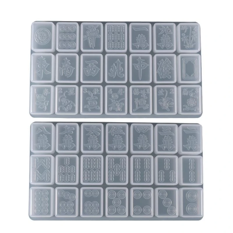 Chinese Mahjong Tiles UV Crystal Epoxy Resin Mold DIY 21 Cavities Dominoes Mould
Chinese Mahjong Tiles UV Crystal Epoxy Resin Mold DIY 21 Cavities Dominoes Mould
