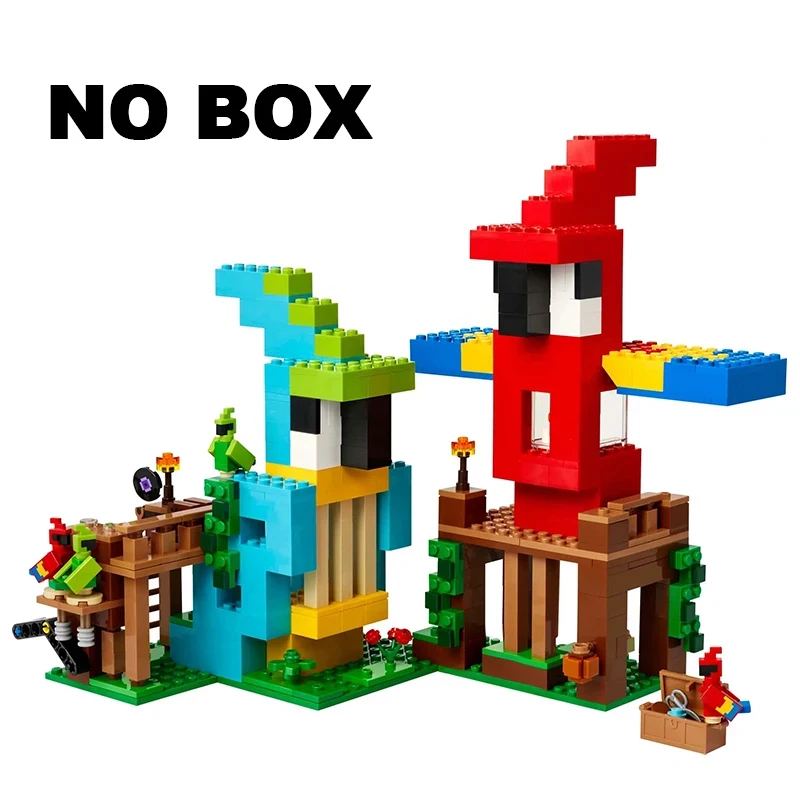 Creative The Parrot Houses Building Blocks DIY World With Figures Jungle Gamer Assemble Brick Toy Gift For Adult Boy Gril
Creative The Parrot Houses Building Blocks DIY World With Figures Jungle Gamer Assemble Brick Toy Gift For Adult Boy Gril