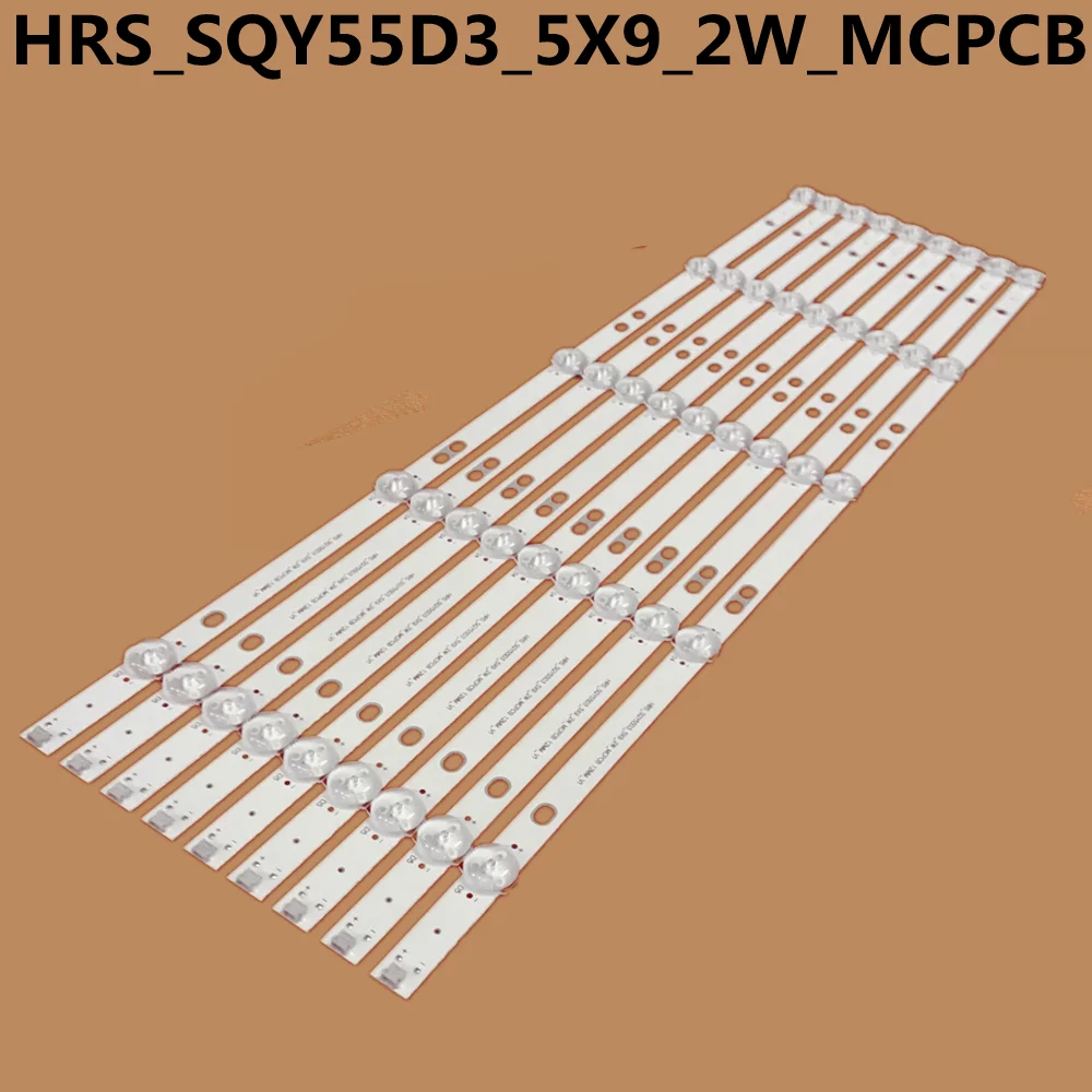 LED Backlight Strip for K55DLY8US KS5500SM4K ND55KS4300S HRS_SQY55D3_5X9_2W 5544U HV550QUB-F5A RCA RNSMU5545 RWOSU5549B
LED Backlight Strip for K55DLY8US KS5500SM4K ND55KS4300S HRS_SQY55D3_5X9_2W 5544U HV550QUB-F5A RCA RNSMU5545 RWOSU5549B