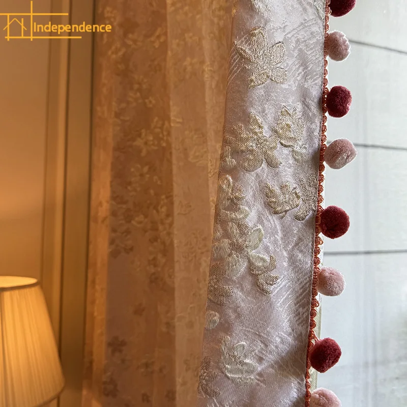 Pink Camellia Light Luxury Butterfly Embossed Jacquard Thickened Blackout Curtains for Living Room Bedroom Floor-to-ceiling
Pink Camellia Light Luxury Butterfly Embossed Jacquard Thickened Blackout Curtains for Living Room Bedroom Floor-to-ceiling