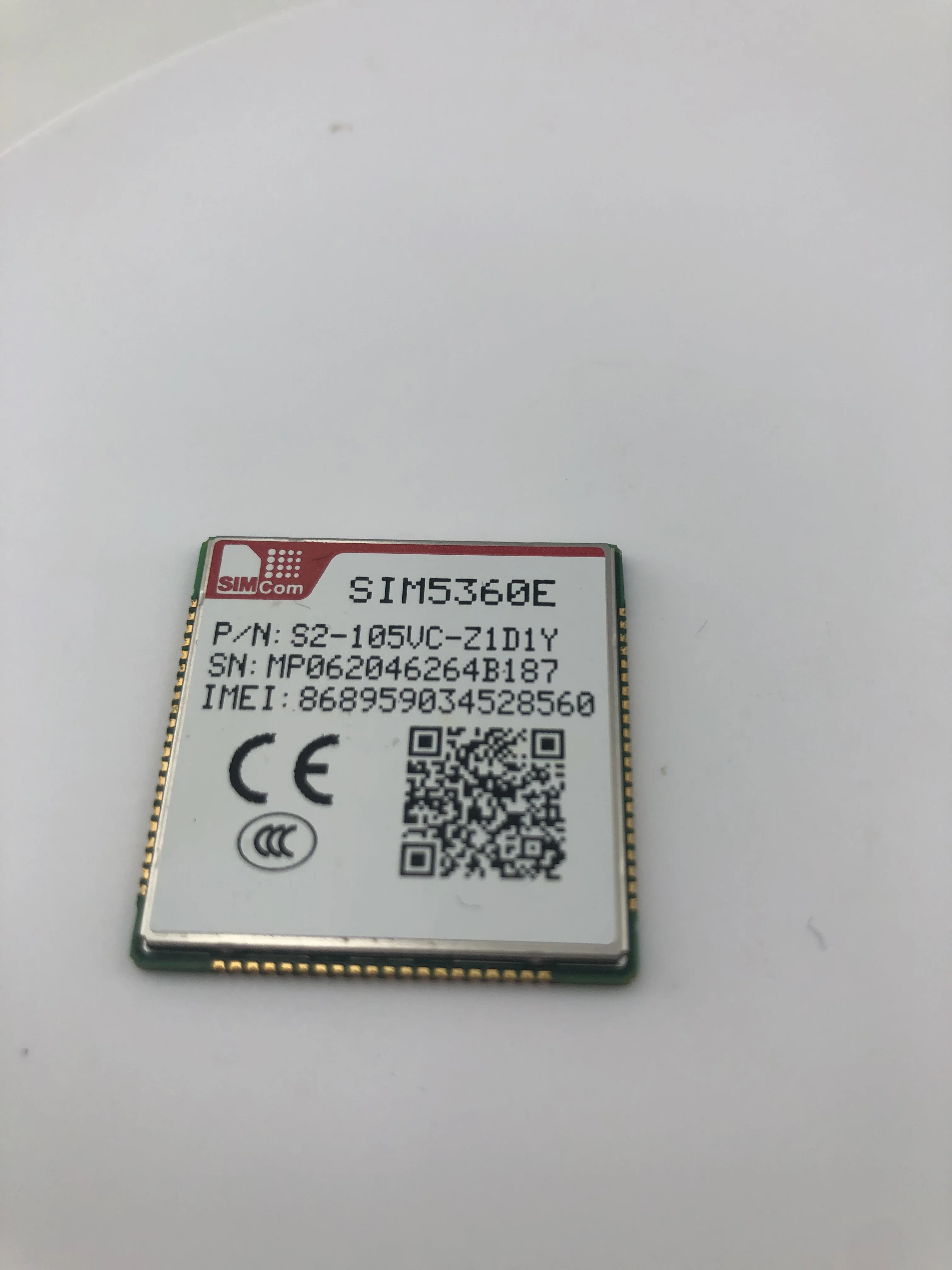 JINYUSHI for 1Pcs SIM5360E 3G module WCDMA GSM/GPRS/EDGE/GPS module 100% New Original For PDA MID PND AIM POS SIM5360
JINYUSHI for 1Pcs SIM5360E 3G module WCDMA GSM/GPRS/EDGE/GPS module 100% New Original For PDA MID PND AIM POS SIM5360