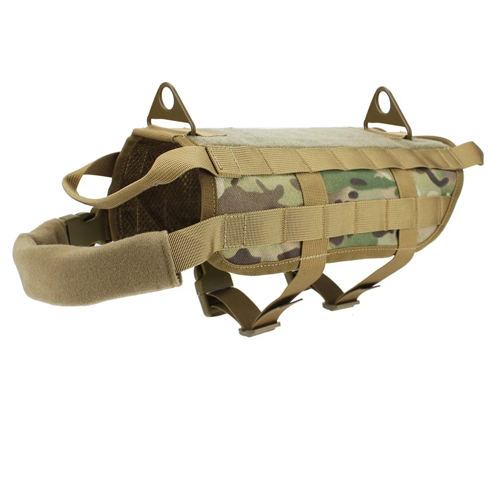Tactical Dog Vest Harness Outdoor Handle Training Pets Service Dog Vest Nylon Military Harness
Tactical Dog Vest Harness Outdoor Handle Training Pets Service Dog Vest Nylon Military Harness