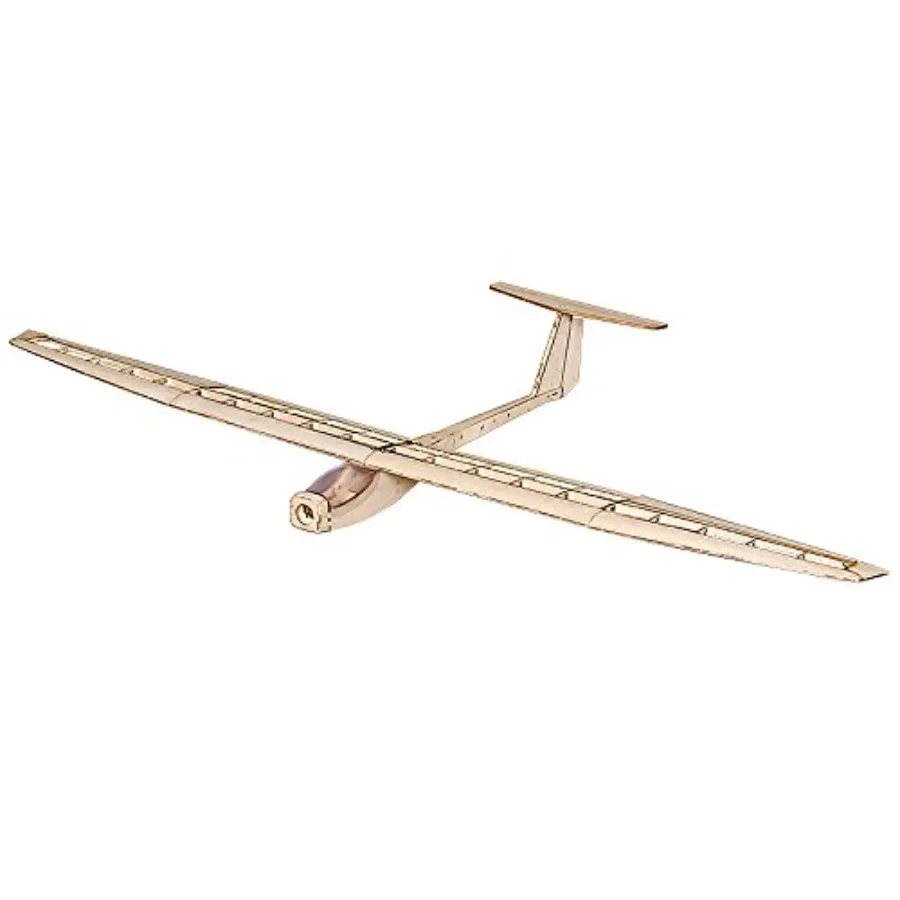 RC Glider Griffin Sailplane 1.6M Laser Cut Balsa Wood Model Airplane Kit to Build Unassembled Flying Model Plane for Adults KIT
RC Glider Griffin Sailplane 1.6M Laser Cut Balsa Wood Model Airplane Kit to Build Unassembled Flying Model Plane for Adults KIT