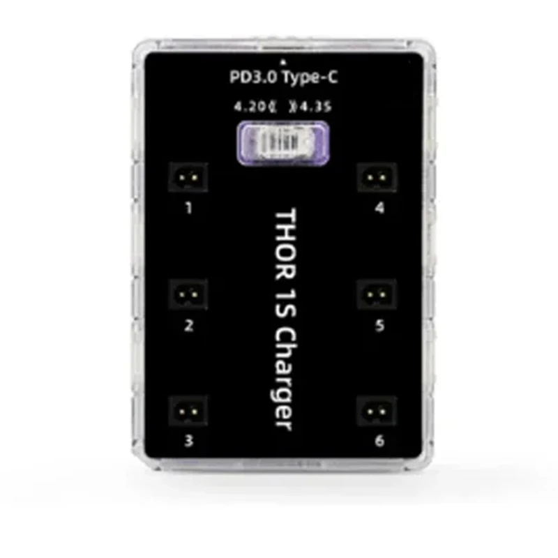 1S Charger V2 6 Port Max 65W For PH2.0 MX2.0 A30 BT2.0 Plug 4.2V 4.35V LIHV 1S Lipo Battery
1S Charger V2 6 Port Max 65W For PH2.0 MX2.0 A30 BT2.0 Plug 4.2V 4.35V LIHV 1S Lipo Battery