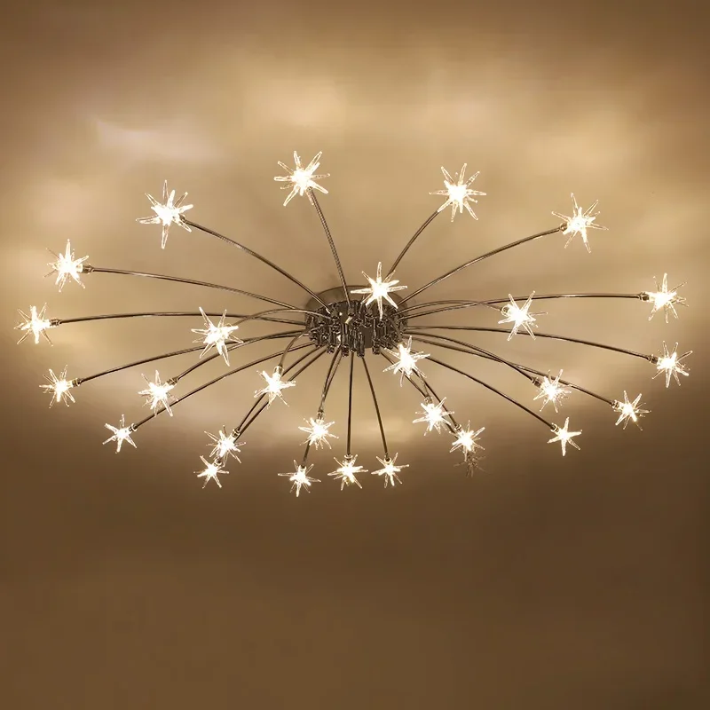 Bedroom living room decoration European chandelier ceiling lamp.
Bedroom living room decoration European chandelier ceiling lamp.