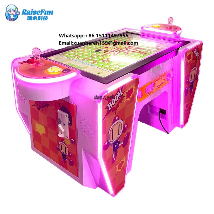 RaiseFun Interactive Adorable Robot Educational Coin-Operated Game Machine AI Interaction for Kids Learning Centers Factory
RaiseFun Interactive Adorable Robot Educational Coin-Operated Game Machine AI Interaction for Kids Learning Centers Factory