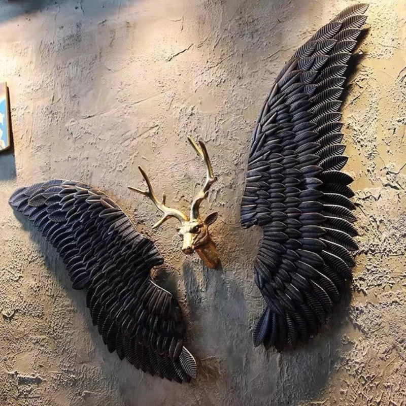 Wall decoration wrought iron decoration Internet celebrity store angel wings bar cafe Internet cafe milk tea shop ins
Wall decoration wrought iron decoration Internet celebrity store angel wings bar cafe Internet cafe milk tea shop ins