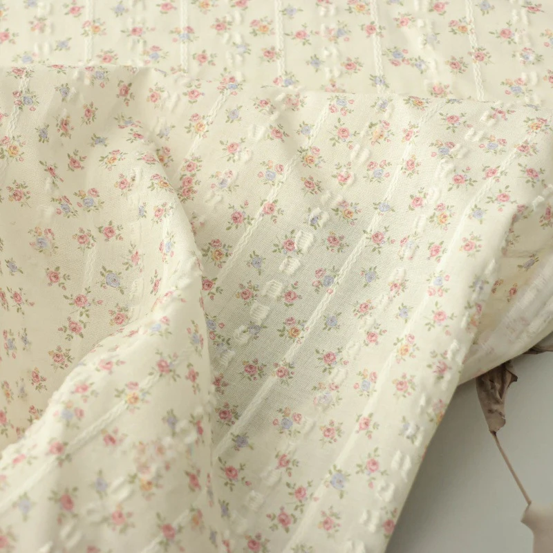 40S Cotton Digital Printed Fabric 145X100Cm Fresh Floral Textile for Diy Clothing Quilting Patchwork Home Decoration
40S Cotton Digital Printed Fabric 145X100Cm Fresh Floral Textile for Diy Clothing Quilting Patchwork Home Decoration