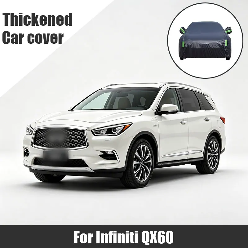 For Infiniti QX60 Full Car Cover with Side Zipper - Waterproof Dustproof UV Sun Protection All Weather Outdoor Cover
For Infiniti QX60 Full Car Cover with Side Zipper - Waterproof Dustproof UV Sun Protection All Weather Outdoor Cover
