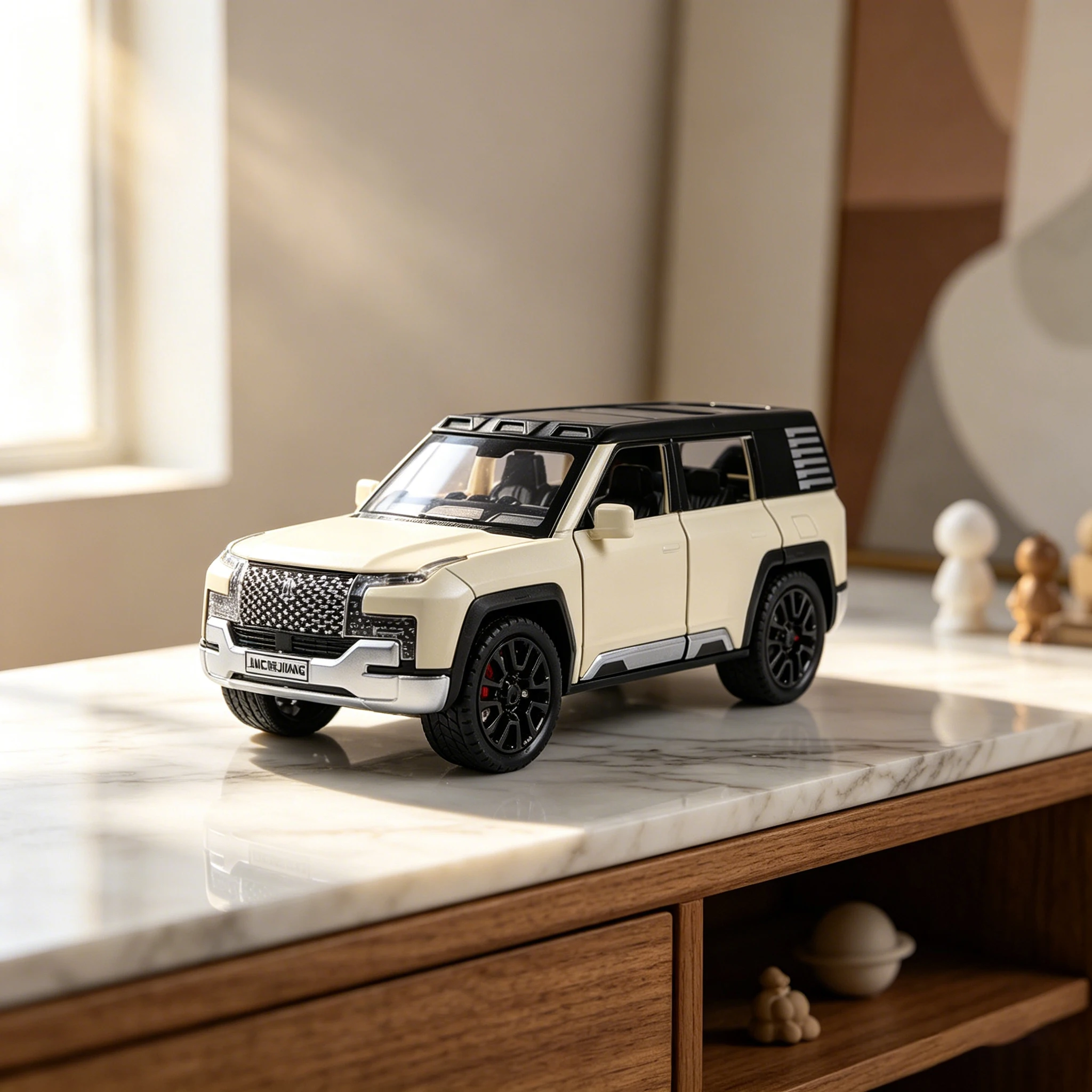 1/32 YANGWANG u8 car model alloy car children's toy off-road vehicle model simulation SUV collection ornaments for boys
1/32 YANGWANG u8 car model alloy car children's toy off-road vehicle model simulation SUV collection ornaments for boys