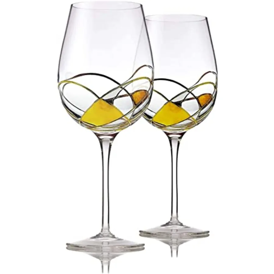 Wine Glasses Hand Painted - Set of 2 - Women Wine Gift - Wine Lover Glass - Beautiful Glassware Gifts Ideas for Women Inspi by
Wine Glasses Hand Painted - Set of 2 - Women Wine Gift - Wine Lover Glass - Beautiful Glassware Gifts Ideas for Women Inspi by