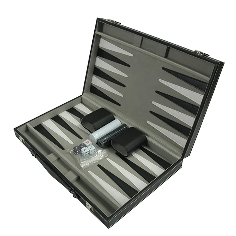 2X Backgammon Set - Classic 14.75 Inch Backgammon Sets For Adults Board Game For Antique Backgammon Set Set
2X Backgammon Set - Classic 14.75 Inch Backgammon Sets For Adults Board Game For Antique Backgammon Set Set