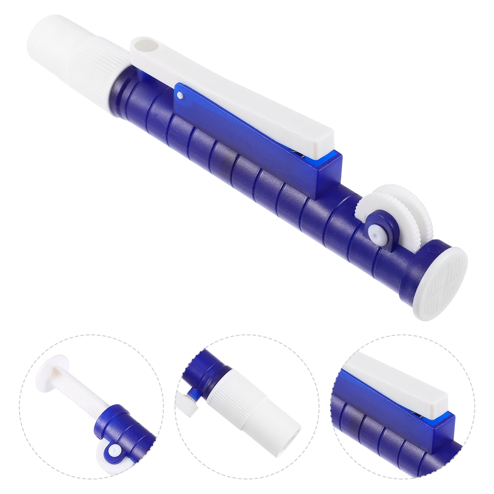 Thumb Wheel 10Ml Pipette Pump Scientific Labs Tool Plastic Laboratory Instrument Side Level For Disposable Glass Pump
Thumb Wheel 10Ml Pipette Pump Scientific Labs Tool Plastic Laboratory Instrument Side Level For Disposable Glass Pump