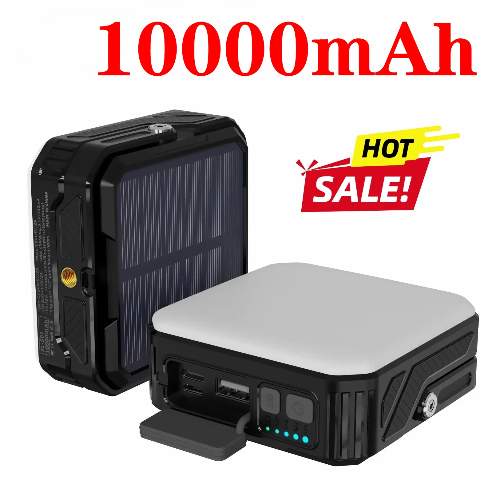 New 10000mah Outdoor Mini Solar Power Bank Square Solar Power Bank Portable Camping Mobile Power Bank for IPhone Xiaomi Samsung
New 10000mah Outdoor Mini Solar Power Bank Square Solar Power Bank Portable Camping Mobile Power Bank for IPhone Xiaomi Samsung