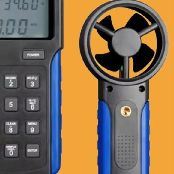LCD Air flow Anemometer 0-30m/s VAM361 Split Handheld Wind Meter Digital Display Anemometer
LCD Air flow Anemometer 0-30m/s VAM361 Split Handheld Wind Meter Digital Display Anemometer