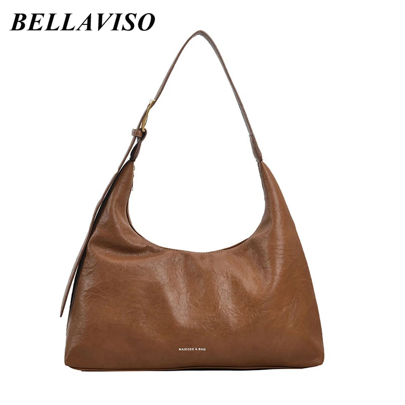 BellaViso простая женская мягкая женская модная вместительная сумочка через плечо
BellaViso простая женская мягкая женская модная вместительная сумочка через плечо