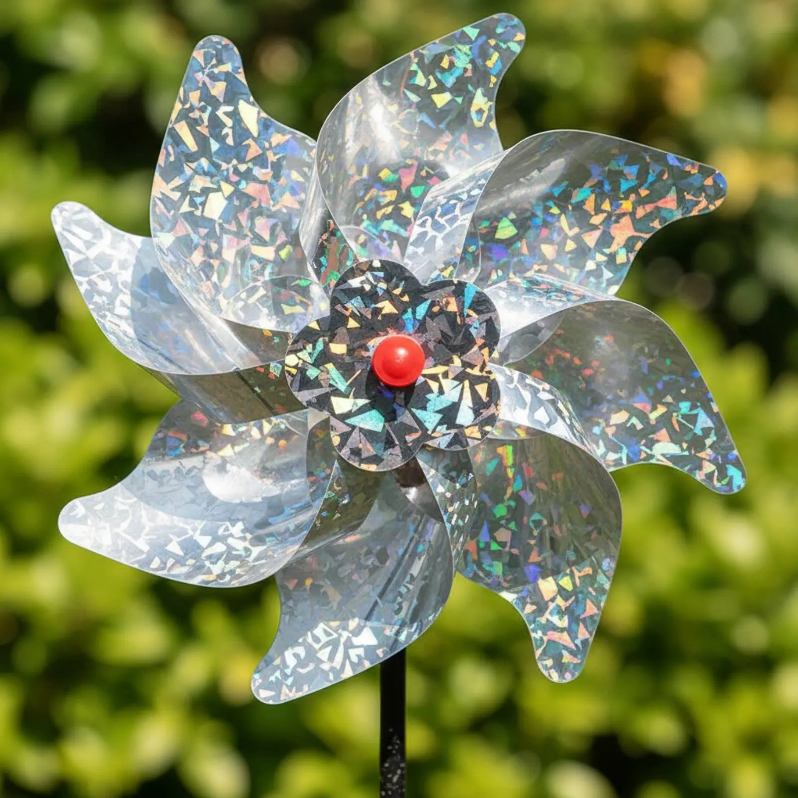 Reflective Avian Scare Coil Weatherproof Reflective Coil Wind Reflector Long-Lasting Holographic Decoy Decorative
Reflective Avian Scare Coil Weatherproof Reflective Coil Wind Reflector Long-Lasting Holographic Decoy Decorative