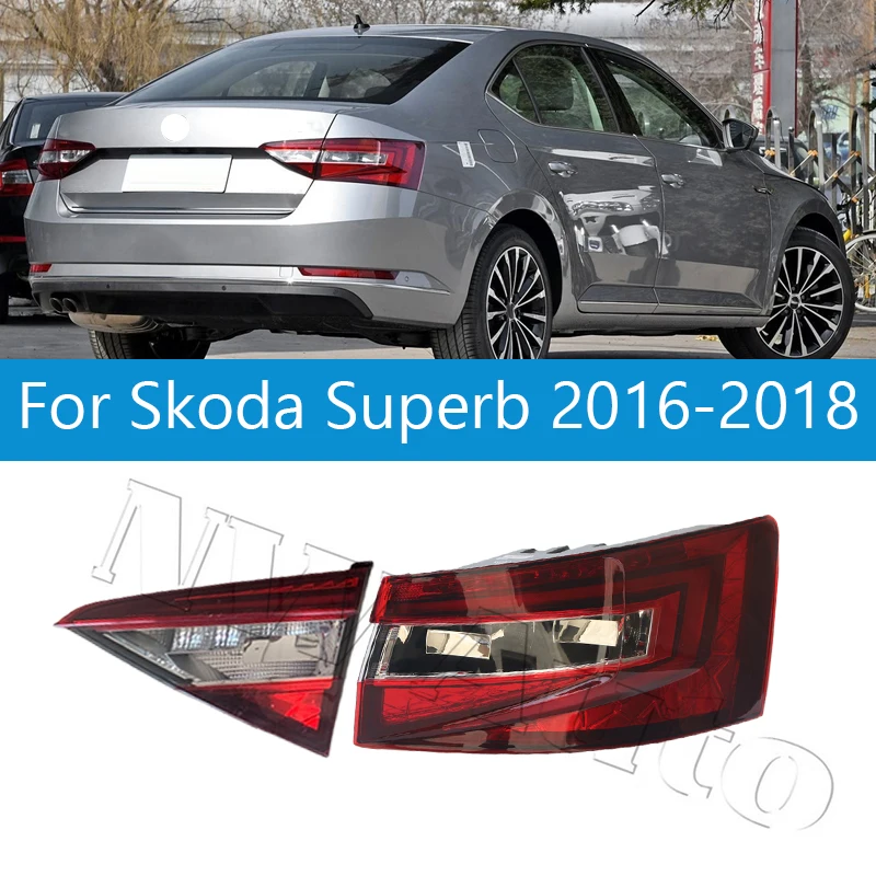 Задний бампер, задний фонарь, стоп-сигнал, указатель поворота для Skoda Superb 2016-2018
Задний бампер, задний фонарь, стоп-сигнал, указатель поворота для Skoda Superb 2016-2018