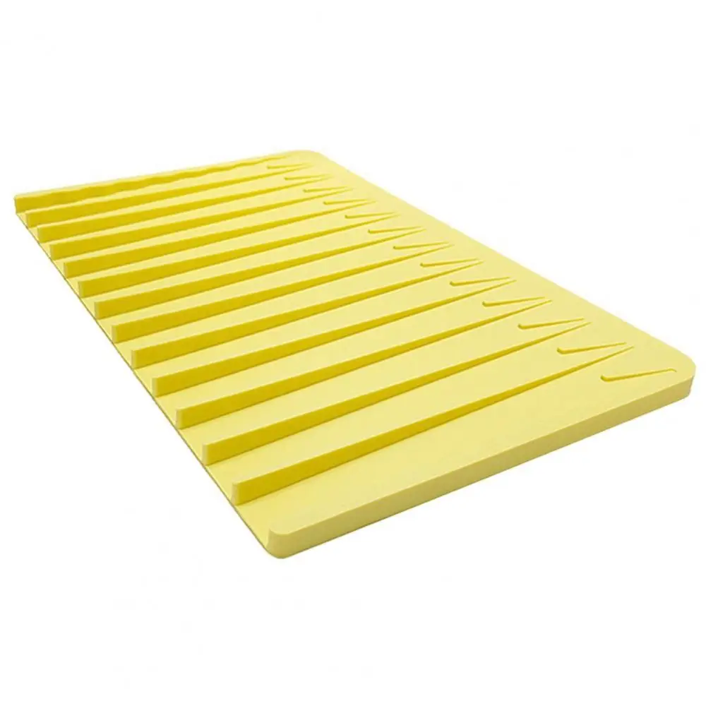 Экологически чистый силиконовый коврик для сушки посуды, термостойкий нескользящий коврик для раковины, кухонный гаджет, вкладыш для ящика 
Экологически чистый силиконовый коврик для сушки посуды, термостойкий нескользящий коврик для раковины, кухонный гаджет, вкладыш для ящика