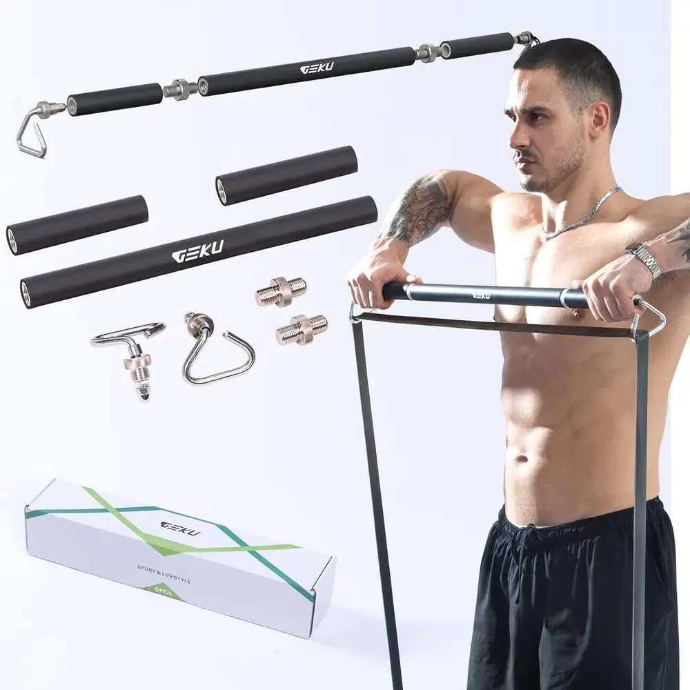 Adjustable Heavy-Duty Workout Bar for Core Training, Home & Outdoor Use, Max 800 Lbs Load
Adjustable Heavy-Duty Workout Bar for Core Training, Home & Outdoor Use, Max 800 Lbs Load
