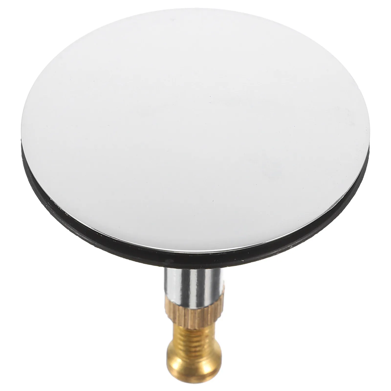 Universal Adjustable Bathtub Stopper Copper Drain Plug with Rotary Mechanism 44-55Mm Height Fit Most Standard Tubs Bathroom Bath
Universal Adjustable Bathtub Stopper Copper Drain Plug with Rotary Mechanism 44-55Mm Height Fit Most Standard Tubs Bathroom Bath