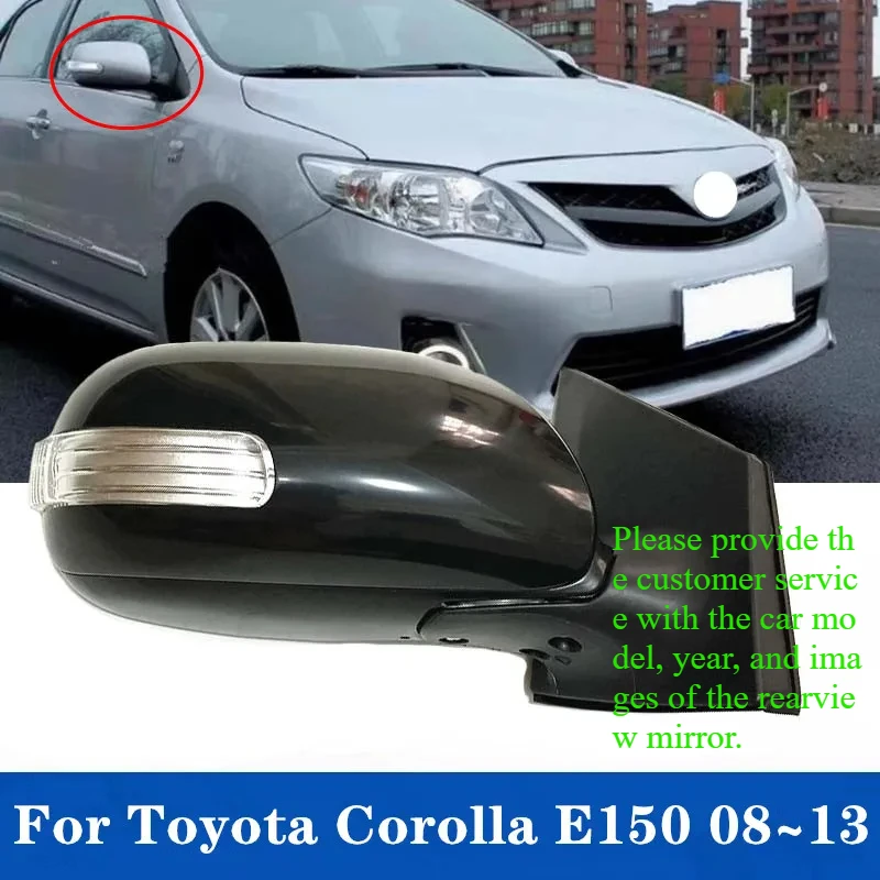 1PCS Car Rearview Side Mirror Assembly 7PINS Without Electric Folding For Toyota Corolla E150 2008~2013 With Turn Signal Light
1PCS Car Rearview Side Mirror Assembly 7PINS Without Electric Folding For Toyota Corolla E150 2008~2013 With Turn Signal Light
