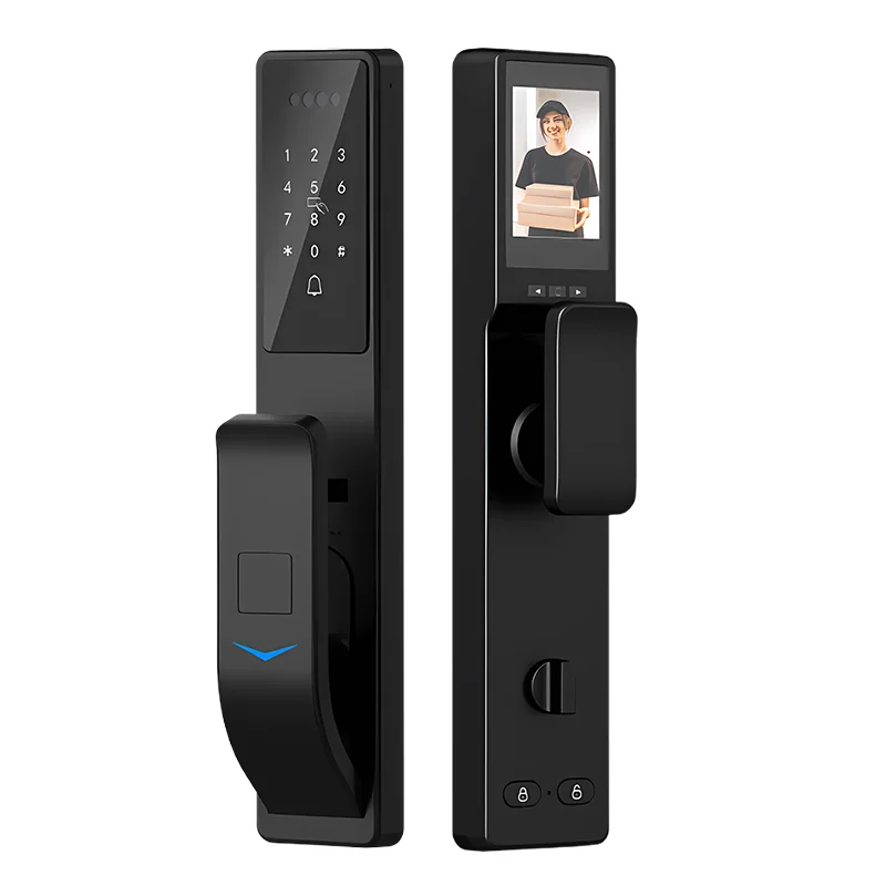 Smart Door Lock With Camera Cat Eye Remote Video Card Unlocked Home Connect Tuya Wifi App Fingerprint Gate Digital 3D
Smart Door Lock With Camera Cat Eye Remote Video Card Unlocked Home Connect Tuya Wifi App Fingerprint Gate Digital 3D