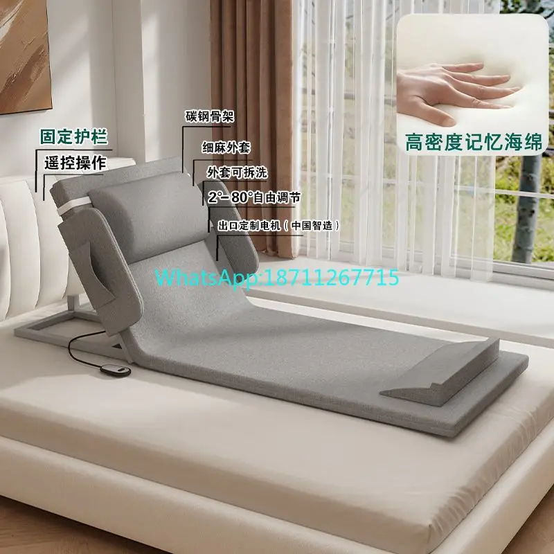 Electric Adjustable Bed Backrest, Remote Control Lifting Support for Bedridden Elderly Patients
Electric Adjustable Bed Backrest, Remote Control Lifting Support for Bedridden Elderly Patients