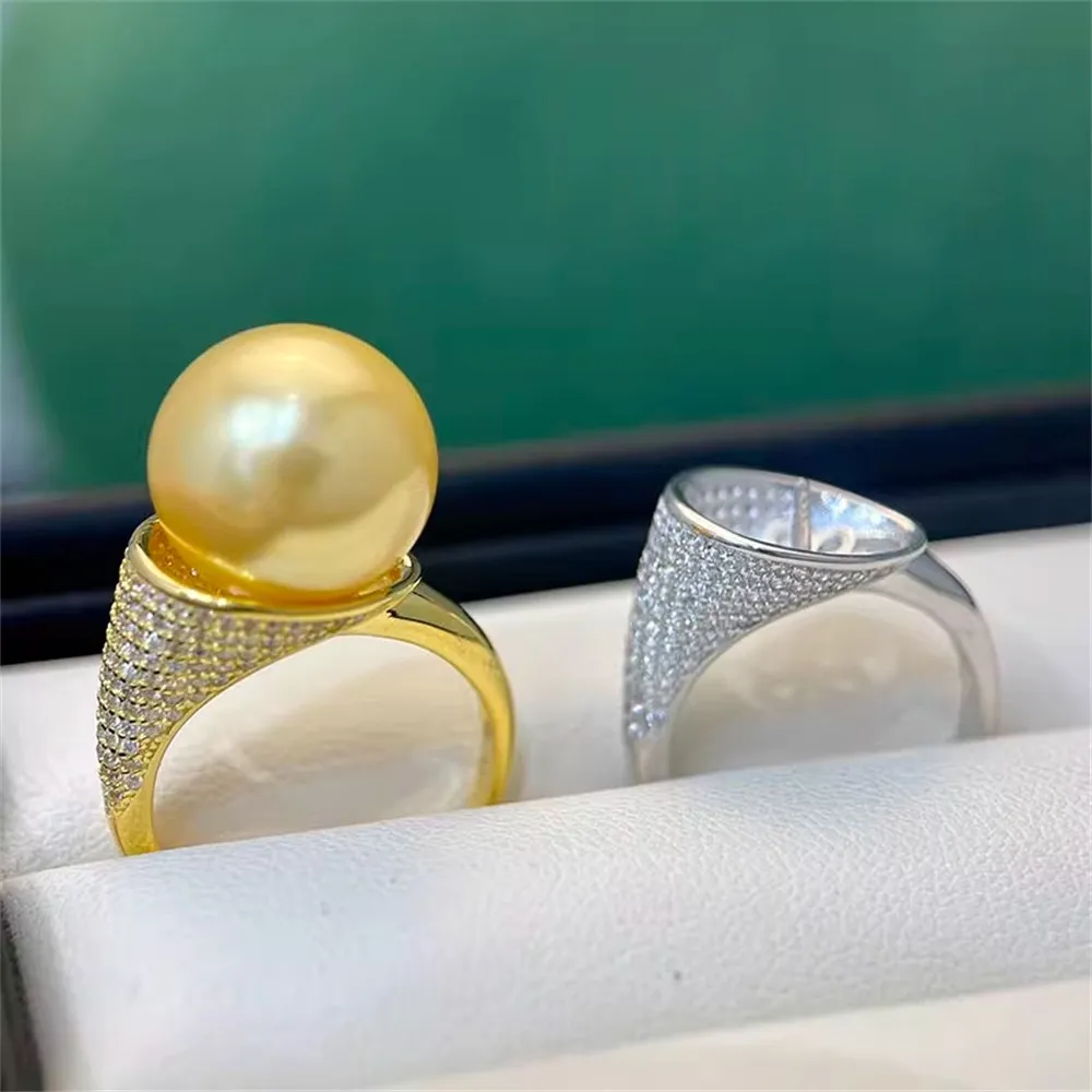Solid S925 Sterling Silver Pearl Ring Settings Findings & Accessories for Jewelry Making Bulk Wholesale Craft Supplies No Pearl
Solid S925 Sterling Silver Pearl Ring Settings Findings & Accessories for Jewelry Making Bulk Wholesale Craft Supplies No Pearl