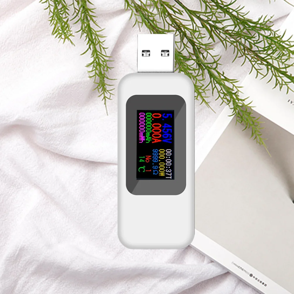 USB портативный мультиметр напряжения и тока, белый компактный тест, мощность, вольтметр, амперметр, монитор, ЖК-вилка
USB портативный мультиметр напряжения и тока, белый компактный тест, мощность, вольтметр, амперметр, монитор, ЖК-вилка