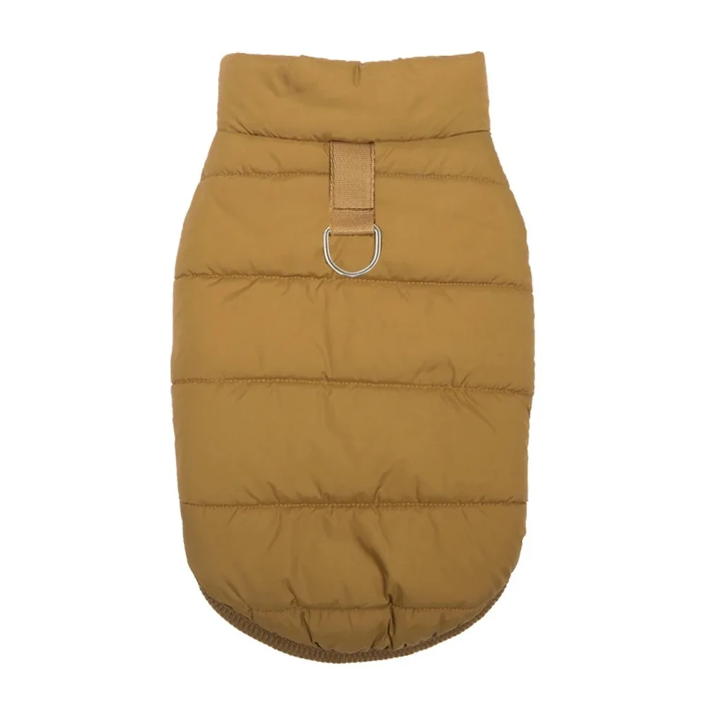 Pet Clothes Waterproof Winter Dog Coat Fleece Thickened Dog Cotton Jacket Warm with D Shape Ring Dog Vest Chihuahua
Pet Clothes Waterproof Winter Dog Coat Fleece Thickened Dog Cotton Jacket Warm with D Shape Ring Dog Vest Chihuahua
