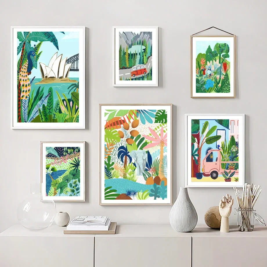 Abstract Tropical Leopard Tiger Snake Amalfi Wall Art Canvas Painting Posters And Prints Wall Pictures For Living Room Decor 
Abstract Tropical Leopard Tiger Snake Amalfi Wall Art Canvas Painting Posters And Prints Wall Pictures For Living Room Decor