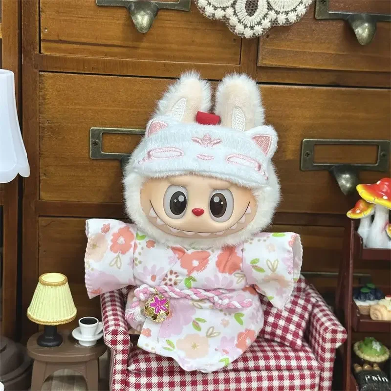 15/17 см кукла Лабу, летний свежий стиль, японский комплект кимоно, нежная светлая одежда, аксессуары для кукол
15/17 см кукла Лабу, летний свежий стиль, японский комплект кимоно, нежная светлая одежда, аксессуары для кукол