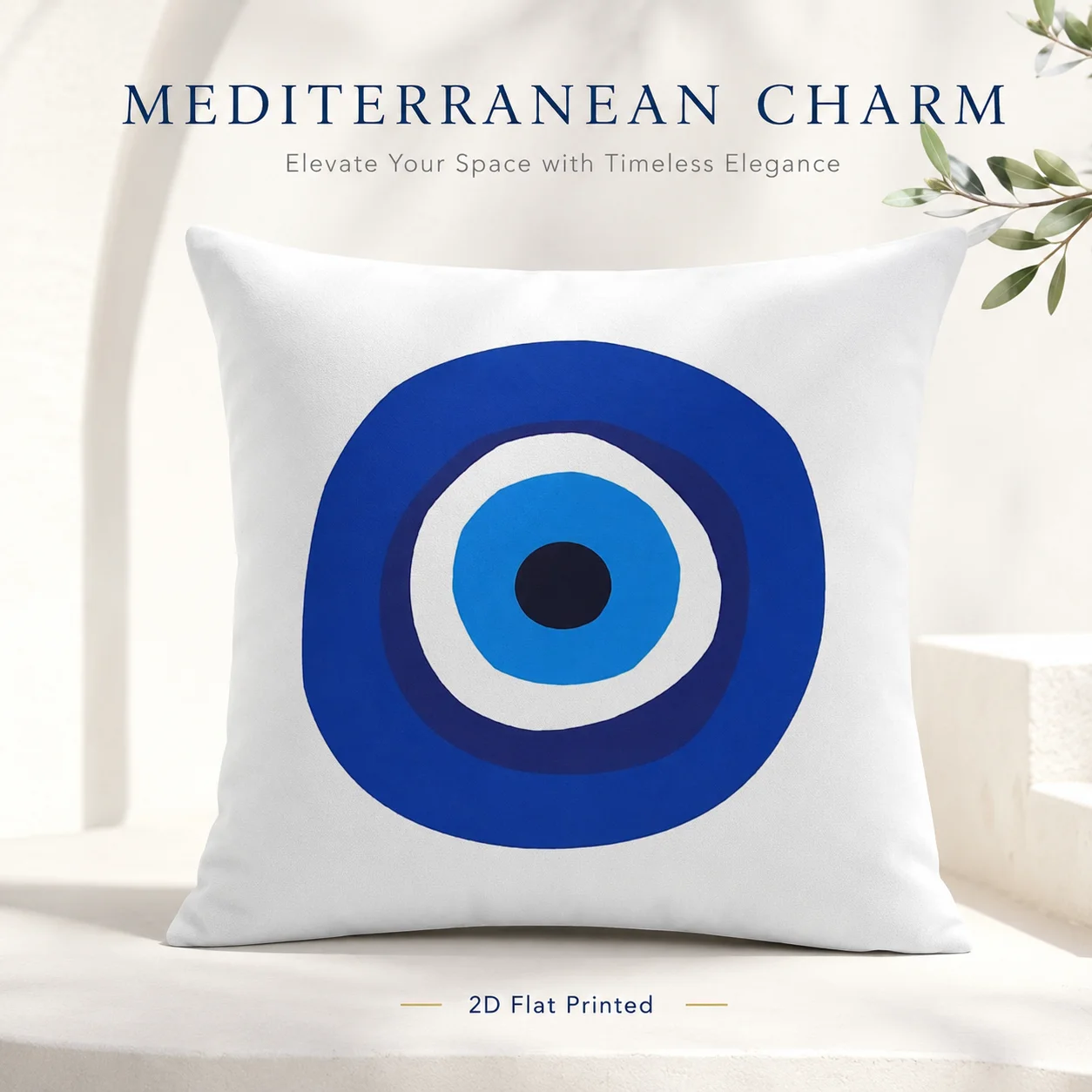 Evil Eye Pillowcase 2D Flat Printed Peach Skin Cushion Cover Mediterranean Greek Blue Eye Amulet Sofa Home Room Decoration
Evil Eye Pillowcase 2D Flat Printed Peach Skin Cushion Cover Mediterranean Greek Blue Eye Amulet Sofa Home Room Decoration